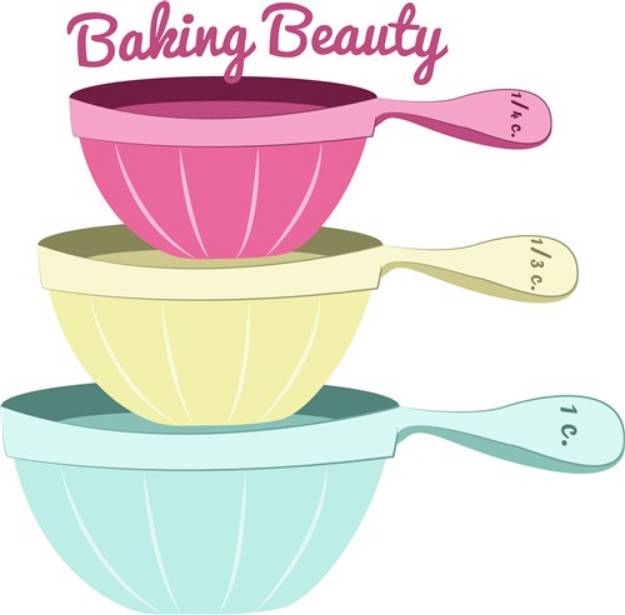 Picture of Baking Beauty SVG File