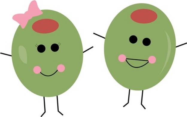 Picture of Olive Couple SVG File