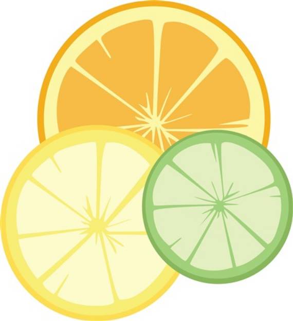 Picture of Fruit Slices SVG File