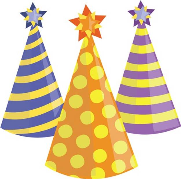Picture of Party Hats SVG File