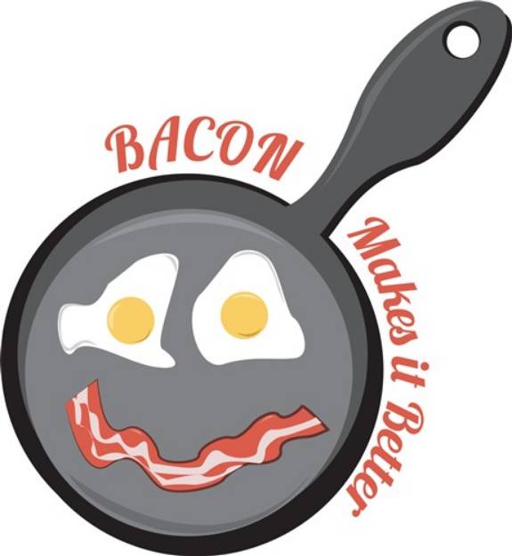 Picture of Bacon Is Better SVG File