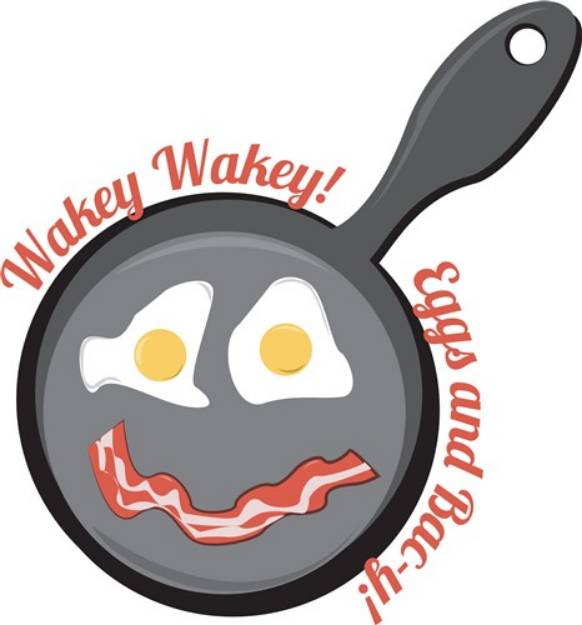 Picture of Eggs And Bac-y SVG File