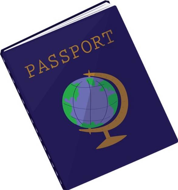 Picture of Passport SVG File