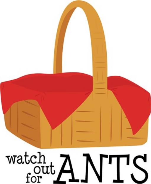 Picture of Watch Out For Ants SVG File