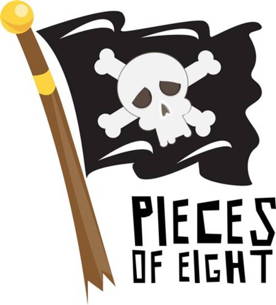 Picture of Pieces Of Eight SVG File