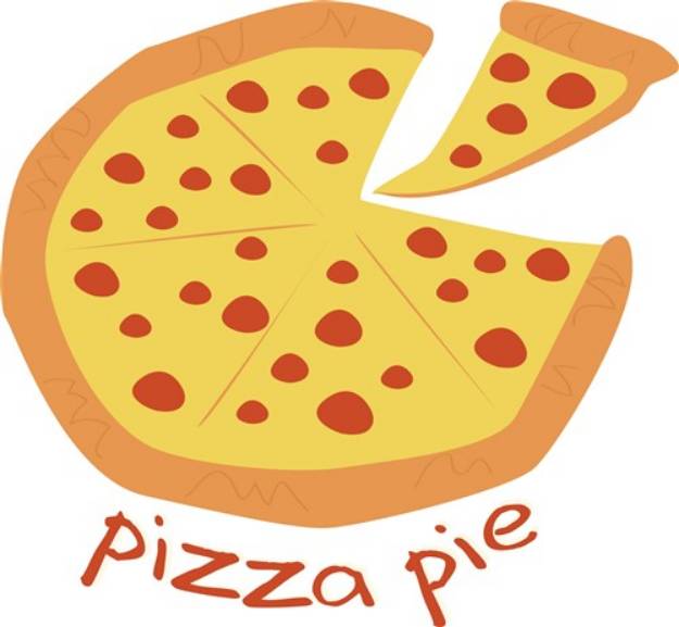 Picture of Pizza Pie SVG File