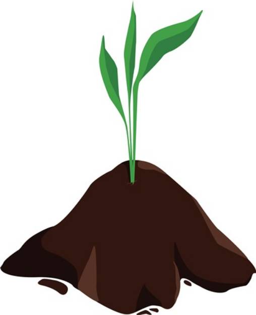 Picture of Plant Sprout SVG File