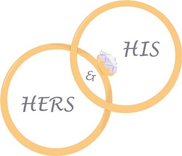 Picture of Hers & His SVG File