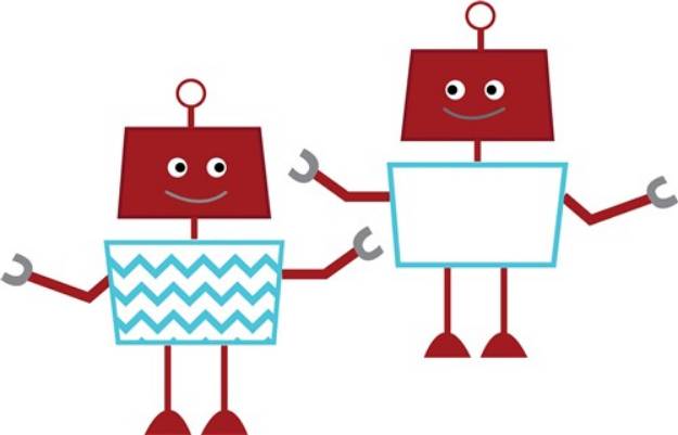 Picture of Robots SVG File