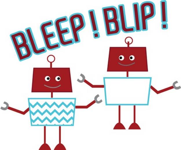 Picture of Bleep Blip SVG File
