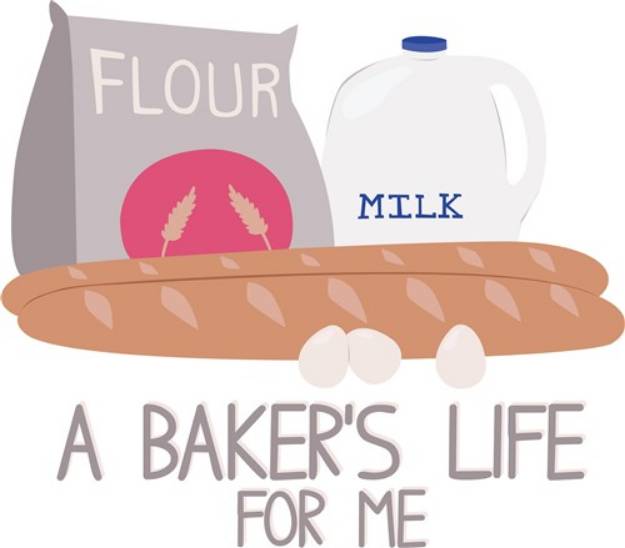 Picture of A Bakers Life SVG File