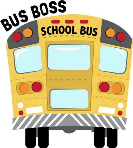 Picture of Bus Boss SVG File