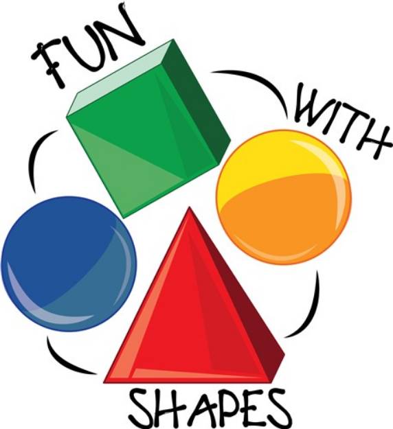 Picture of Fun With Shapes SVG File
