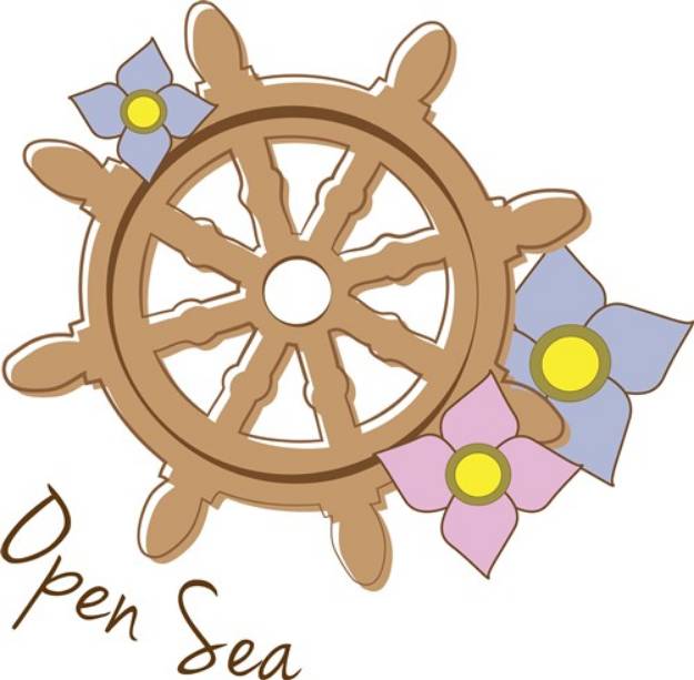 Picture of Open Sea SVG File