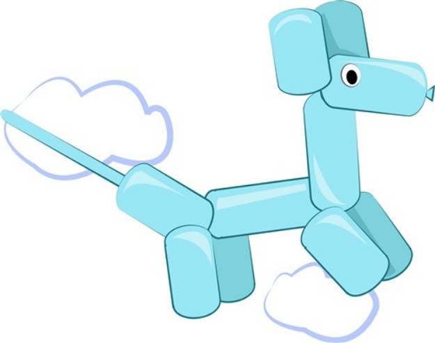Picture of Balloon Dog SVG File