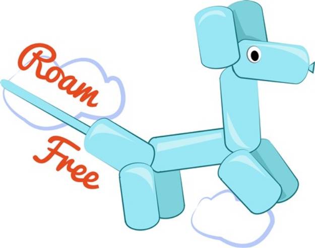 Picture of Roam Free SVG File