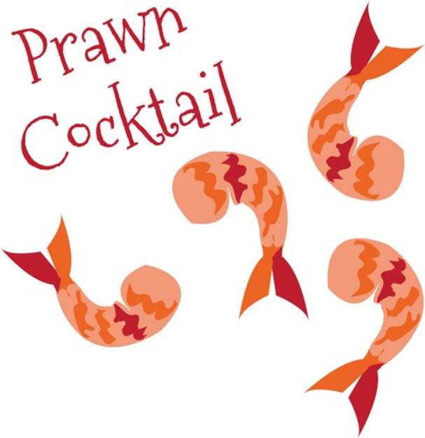 Picture of Prawn Cocktail SVG File