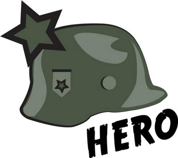 Picture of Hero Helmet SVG File