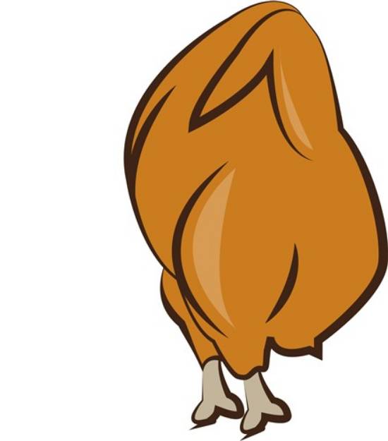 Picture of Cooked Chicken SVG File