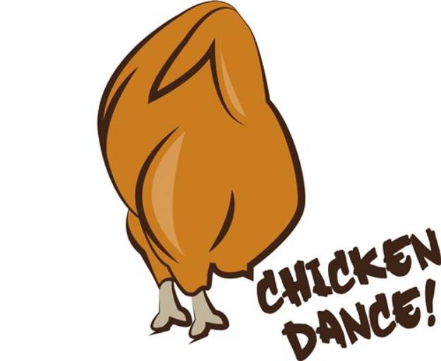 Picture of Chicken Dance SVG File