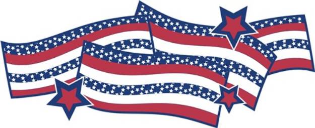 Picture of Patriotic Banner SVG File