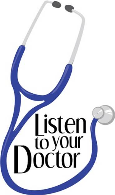 Picture of Listen To Doctor SVG File