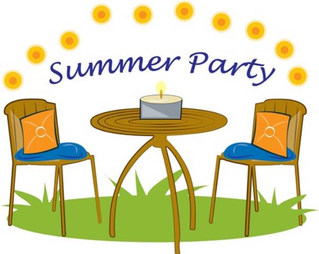 Picture of Summer Party SVG File