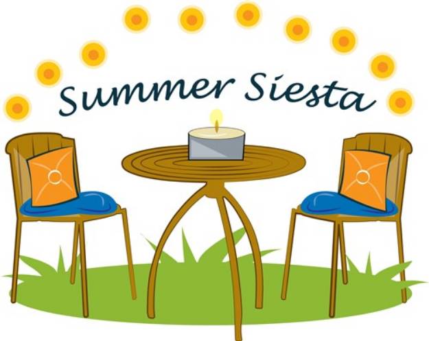 Picture of Summer Siesta SVG File