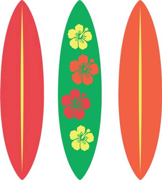Picture of Surf Boards SVG File