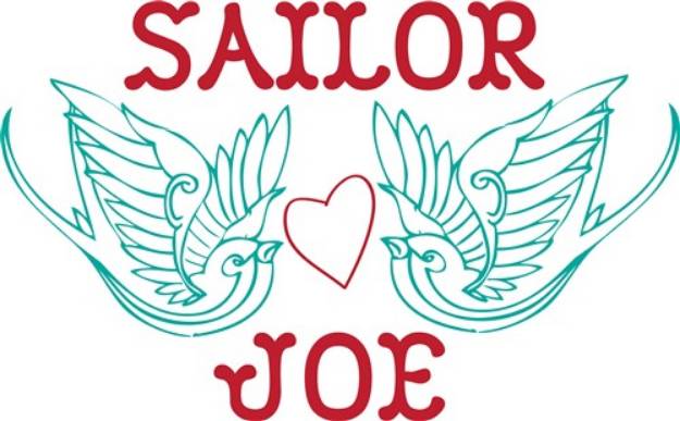 Picture of Sailor Joe SVG File