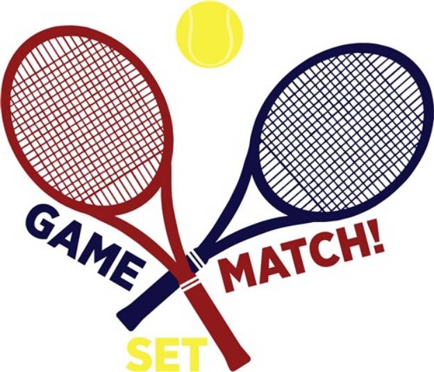 Picture of Game Match Set SVG File