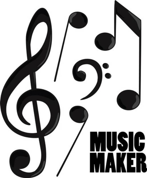 Picture of Music Maker SVG File