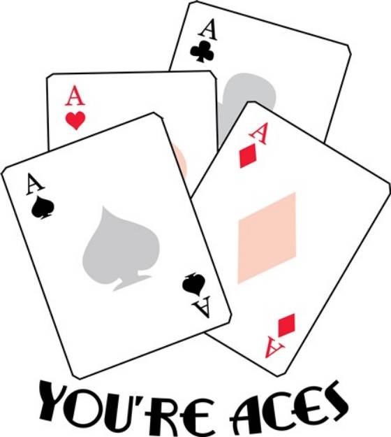 Picture of Youre Aces SVG File
