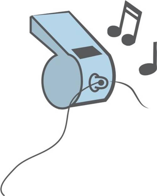 Picture of Musical Whistle SVG File