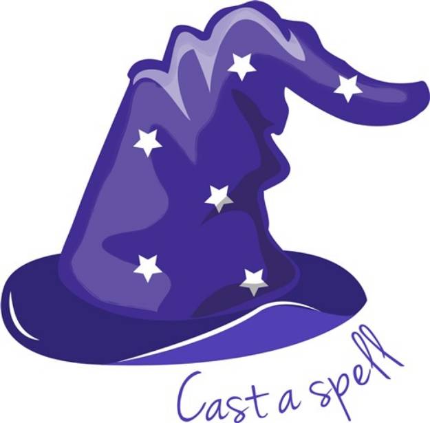 Picture of Casat A Spell SVG File