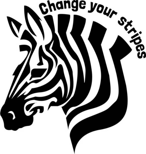 Picture of Change Your Stripes SVG File