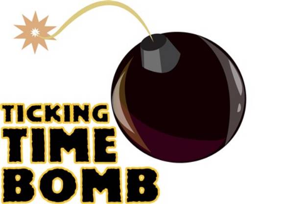 Picture of Time Bomb SVG File
