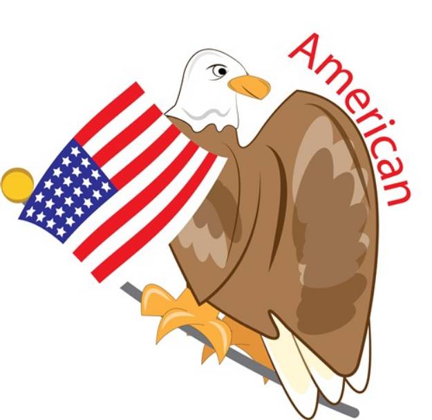 Picture of American Eagle SVG File