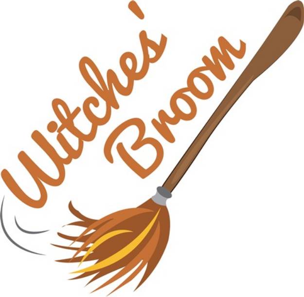Picture of Witches Broom SVG File