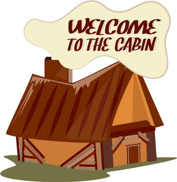 Picture of Welcome To Cabin SVG File