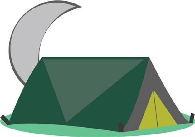 Picture of Campping Tent SVG File