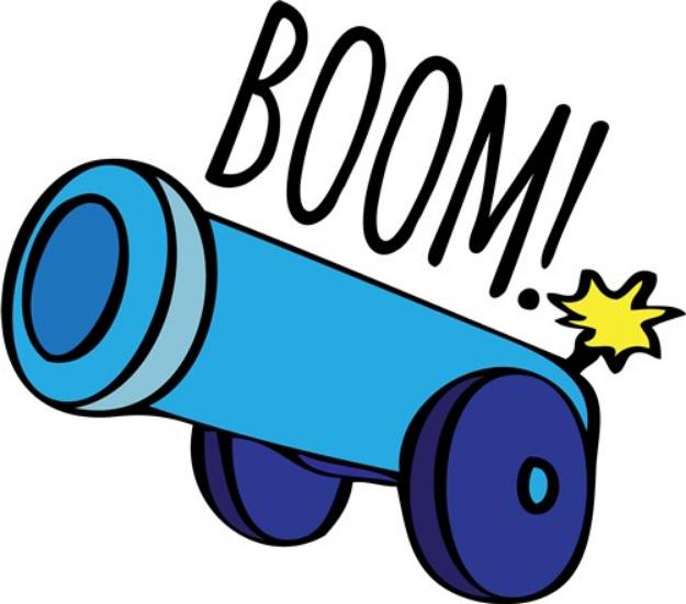 Picture of Boom Cannon SVG File
