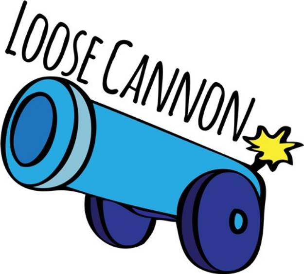Picture of Loose Cannon SVG File