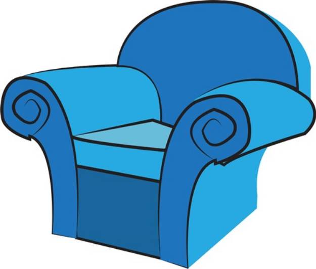 Picture of Arm Chair SVG File