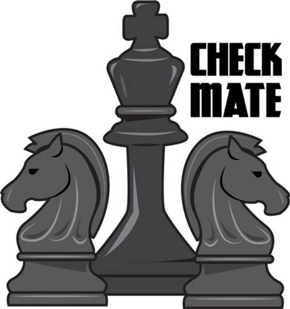 Picture of Check Mate SVG File