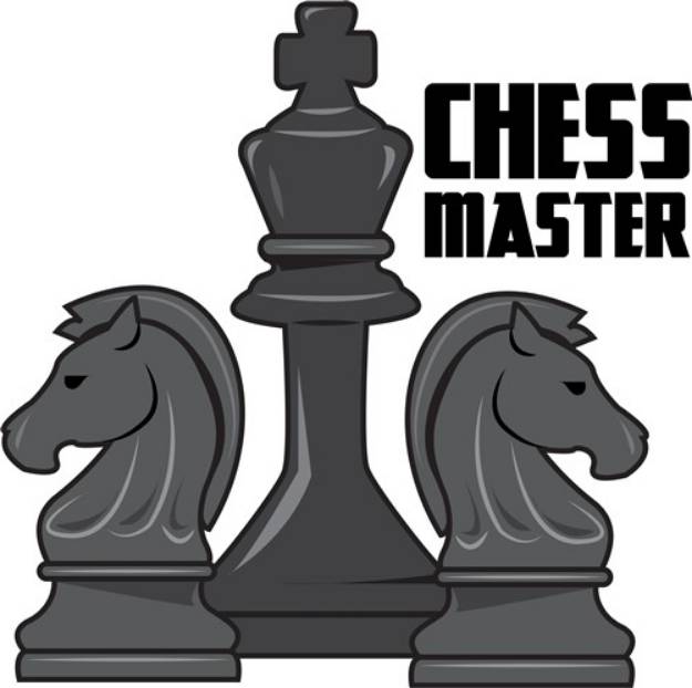 Picture of Chess Master SVG File