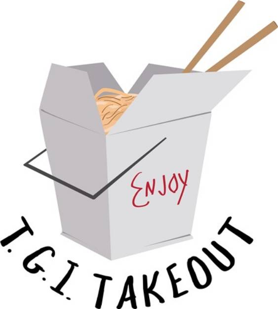 Picture of TGI Takeout SVG File