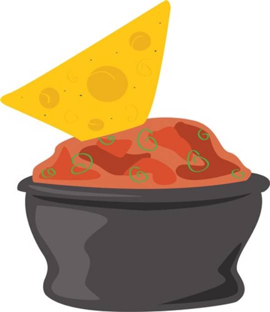 Picture of Chips & Dip SVG File