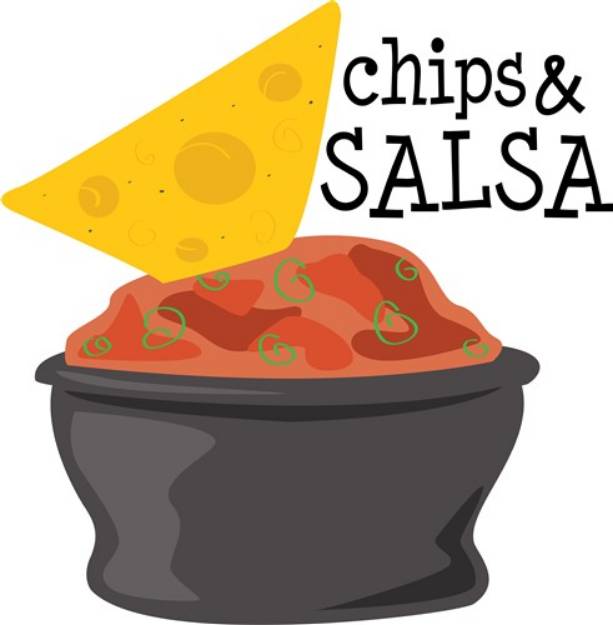 Picture of Chips & Salsa SVG File