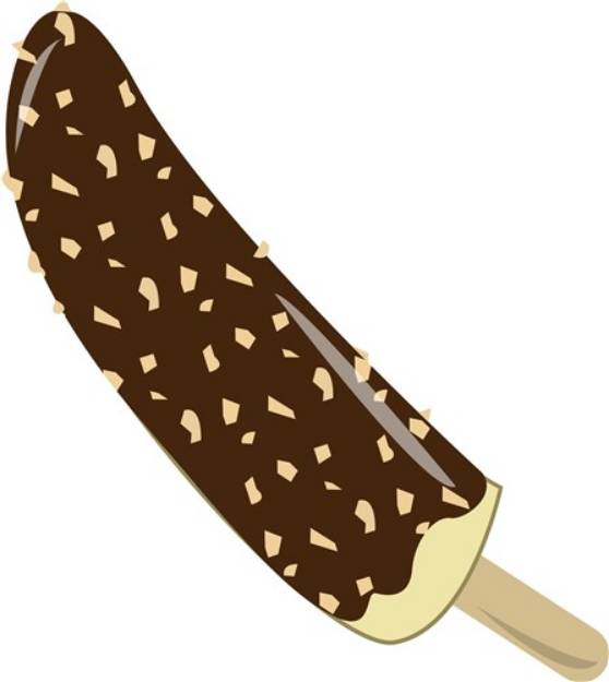 Picture of Chocolate Banana SVG File